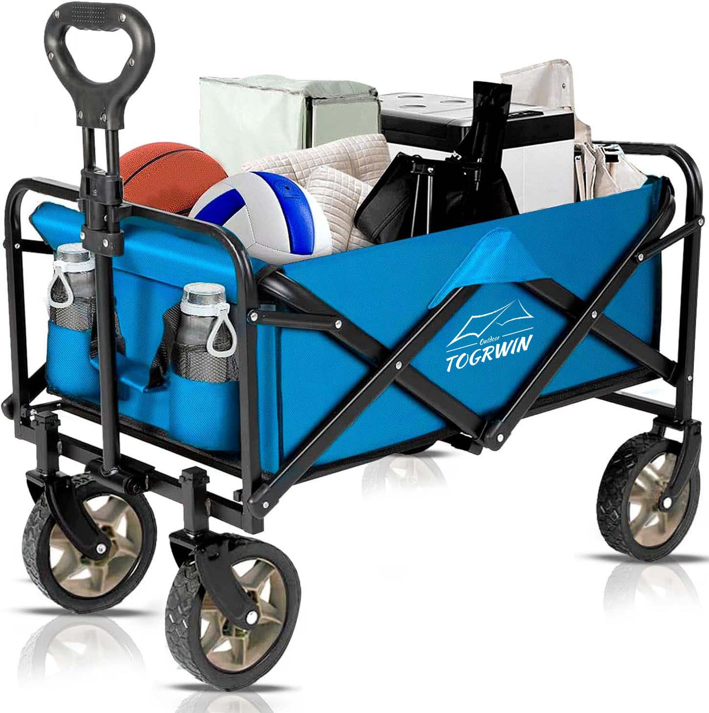 Torgwin Colleseble Wagon Cart Heavy Duty With Wheels Foldble Apuohjelma Heavy Duty